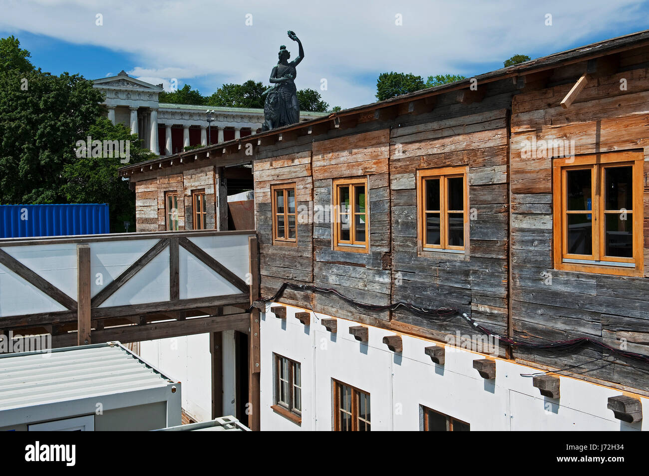 Bavaria Sightseeing Deutschland Bundes Republik München Oktoberfest-Zelt Stockfoto