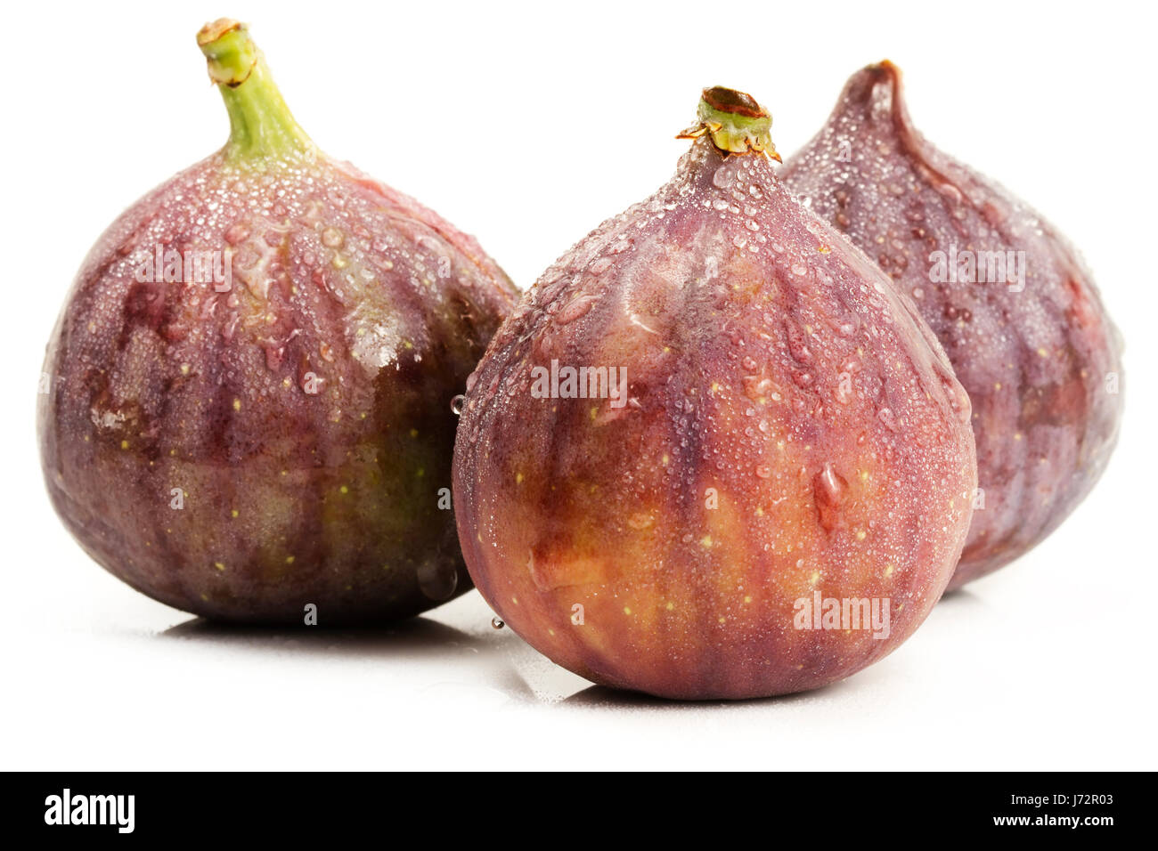 Frucht exotische Violet nassen Feigen Feigen orientalische Feige Feigen Frisch Frucht Lila Stockfoto
