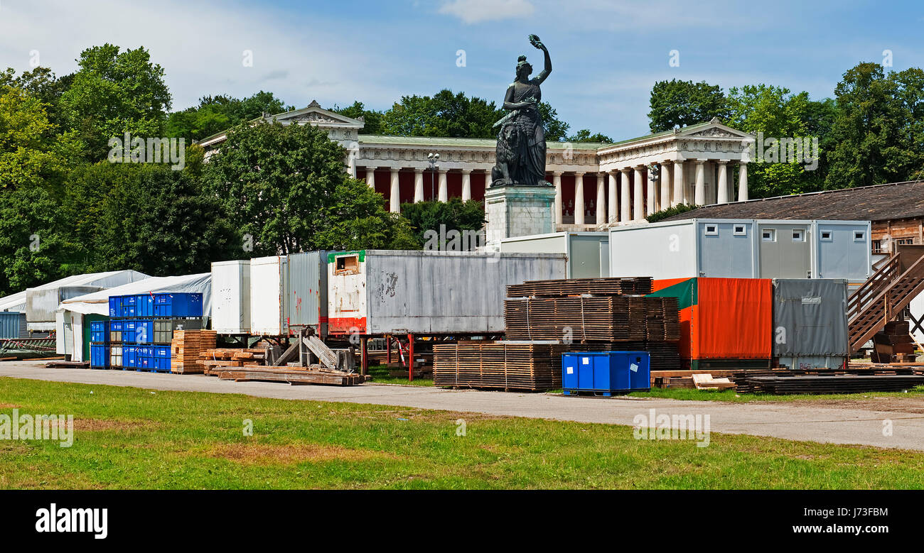 Struktur des Münchner oktoberfest Stockfoto