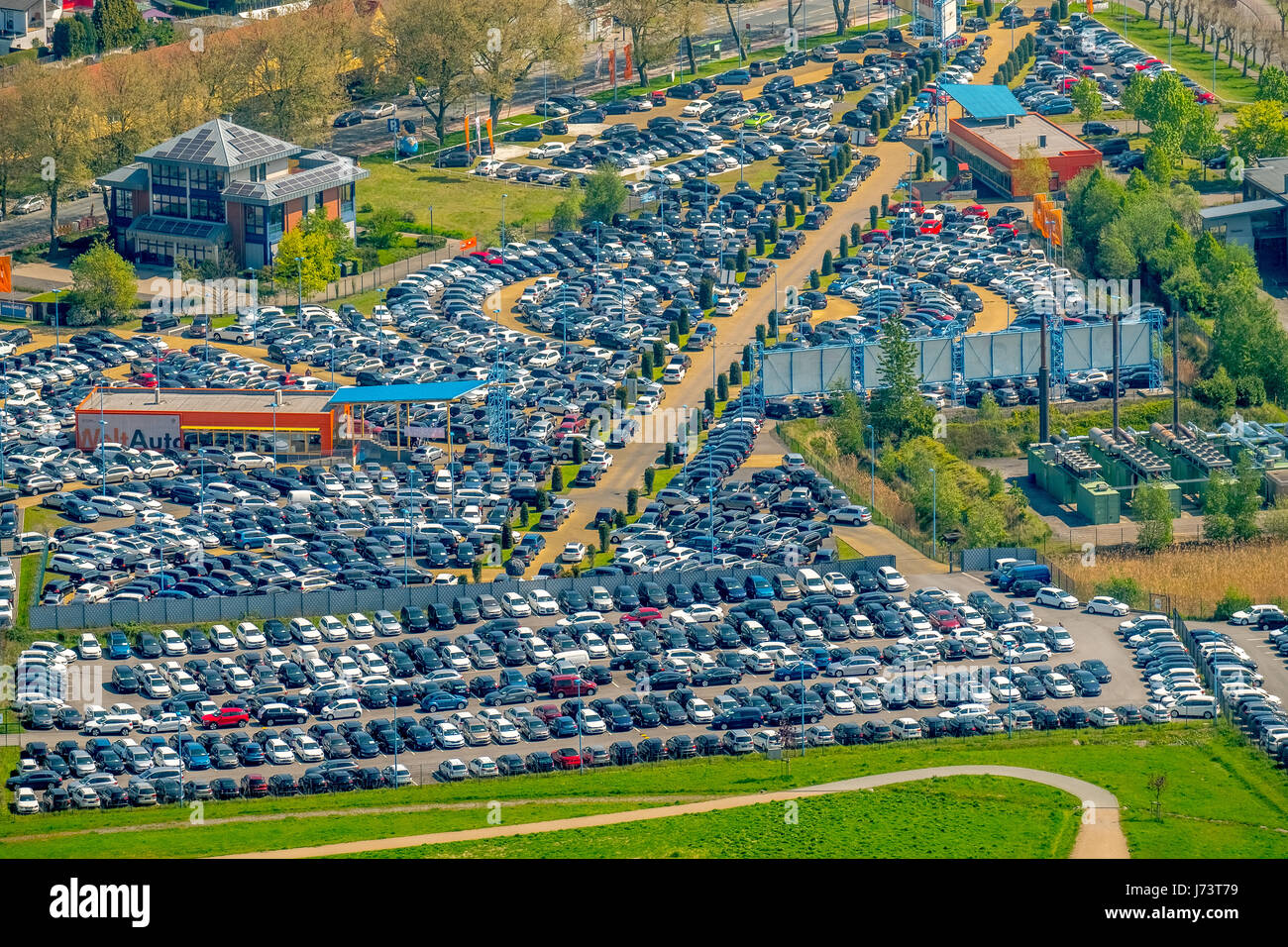 Autohaus Potti Potthoff in Bockum-Hövel, Automeile, Großhändler,  AUDI-Händler, Handel, Internet Auto Händler, Hamm, Ruhrgebiet, North Rhin  intern Stockfotografie - Alamy