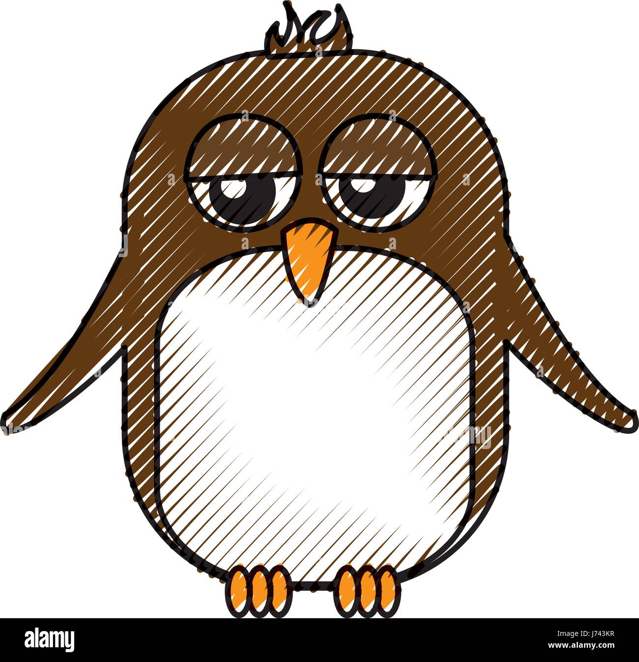 Kawaii pinguin Stock-Vektorgrafiken kaufen - Seite 2 - Alamy