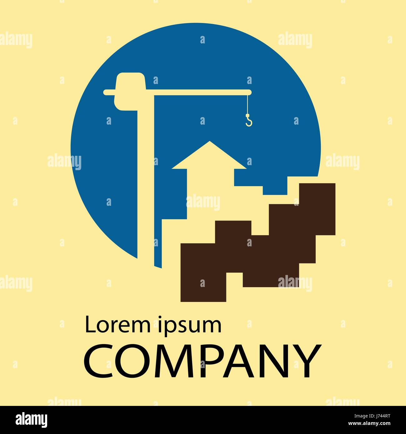 Haus-Reparatur-Logo. Werkzeug-Symbol. Dach-Reparatur-Logo. Reparaturen Hauszeichen. Heimwerken-Symbol. Vektor-illustration Stock Vektor