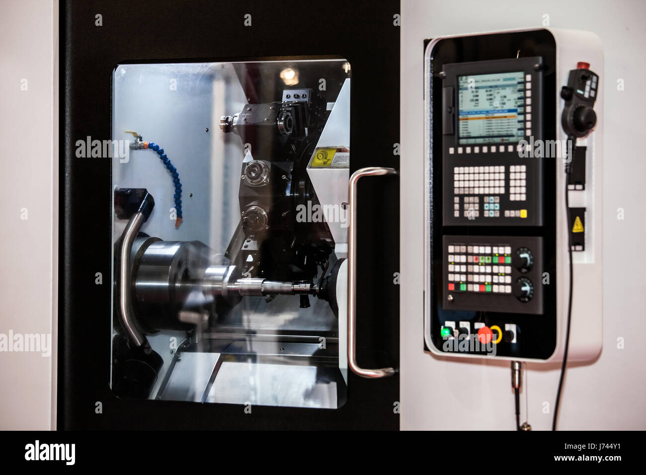 CNC-Center-Rechner Stockfoto