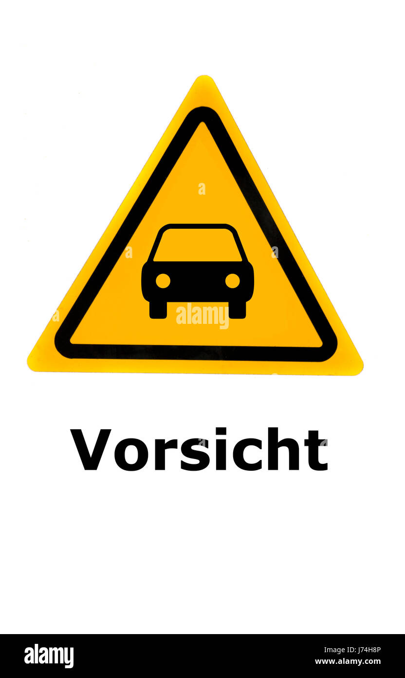 Zeichen signalisieren, dass symbolische Verkehr Transport Auto Automobil Fahrzeug bedeutet Stockfoto