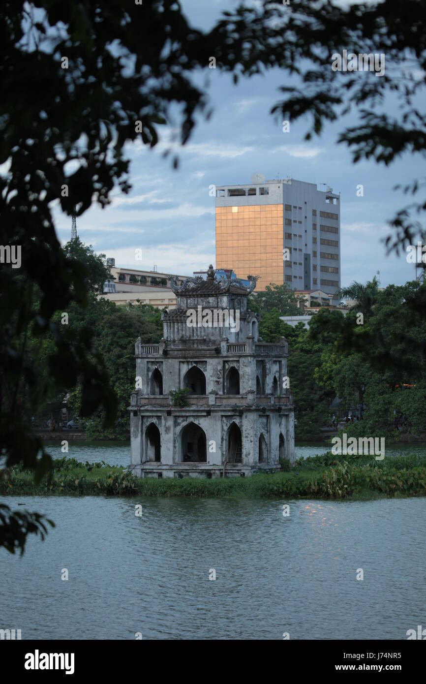 Hoan Kiem See hanoi Stockfoto