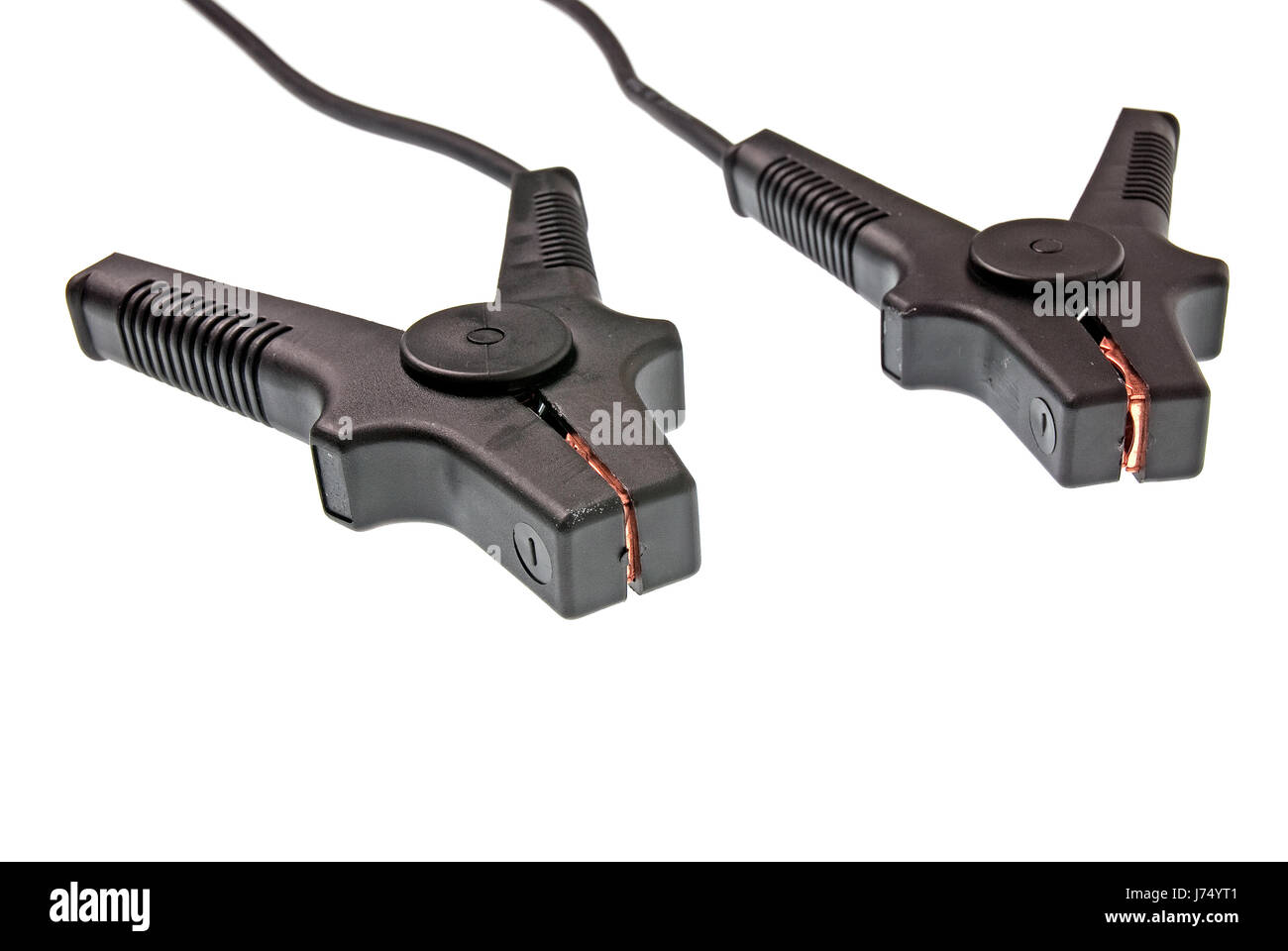 isolierte schwarze dunkelhäutige kohlschwarze tief schwarze Energie macht Strom elektrische Stockfoto