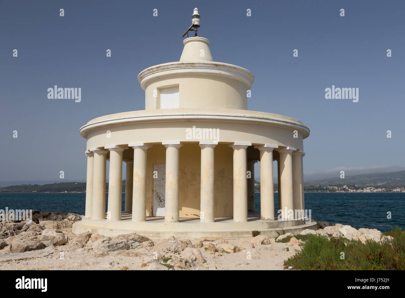 St. Theodore Leuchtturm, Argostoli, Kefalonia, Griechenland Stockfoto