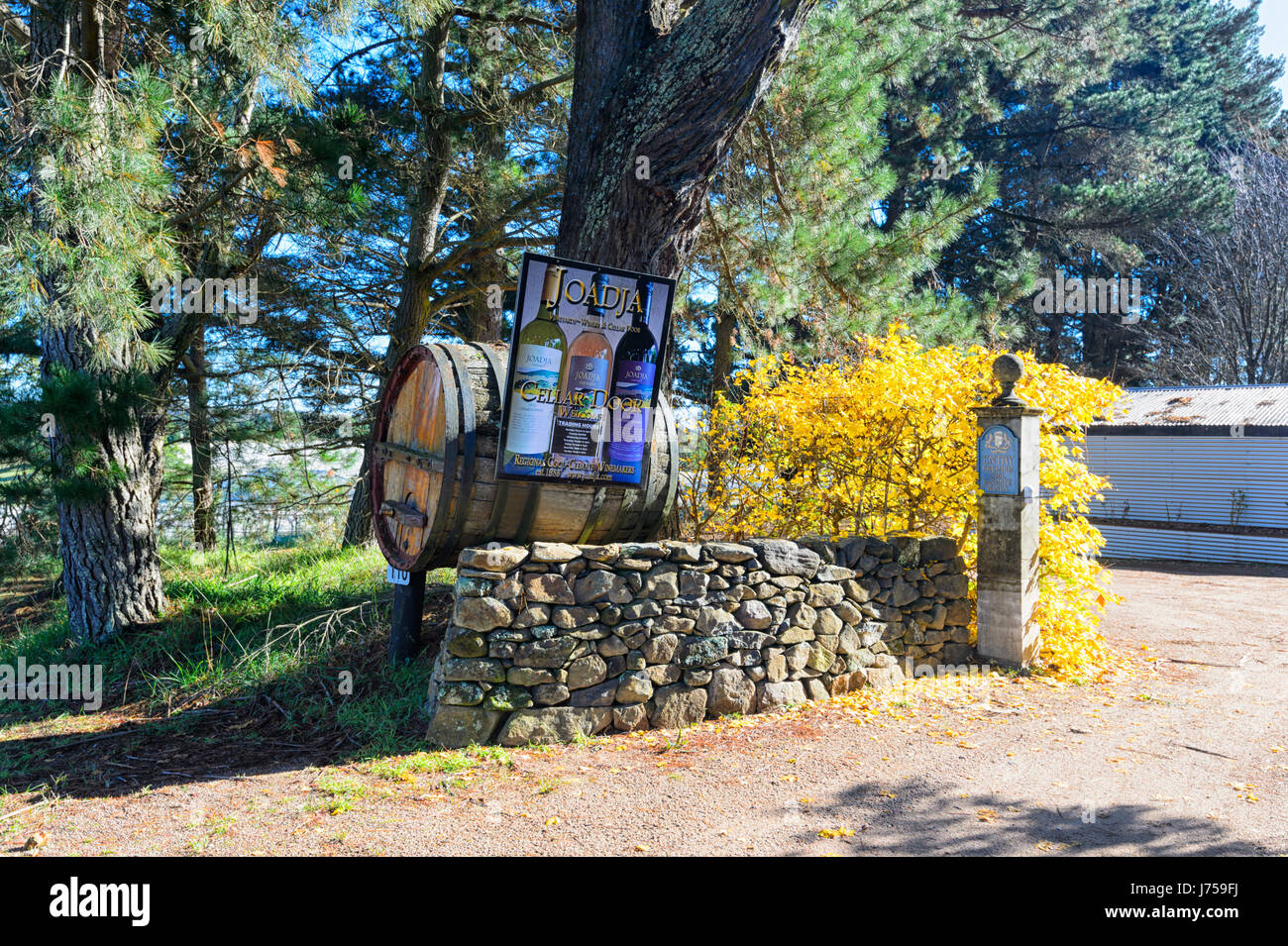 Joadja Weingut, Southern Highlands, New South Wales, Australia, New South Wales, Australien Stockfoto