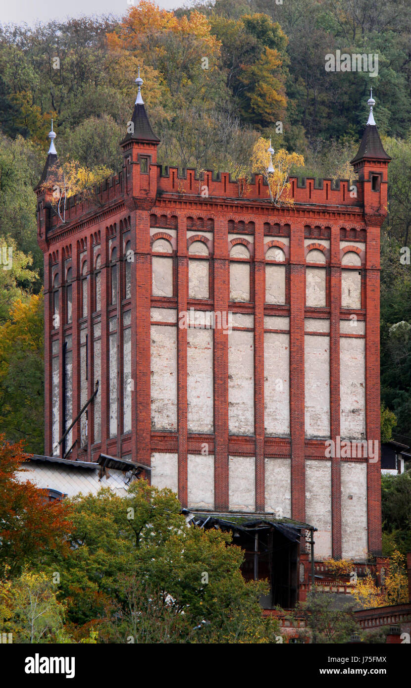 die Hildebrandsche Mühle in weinheim Stockfoto