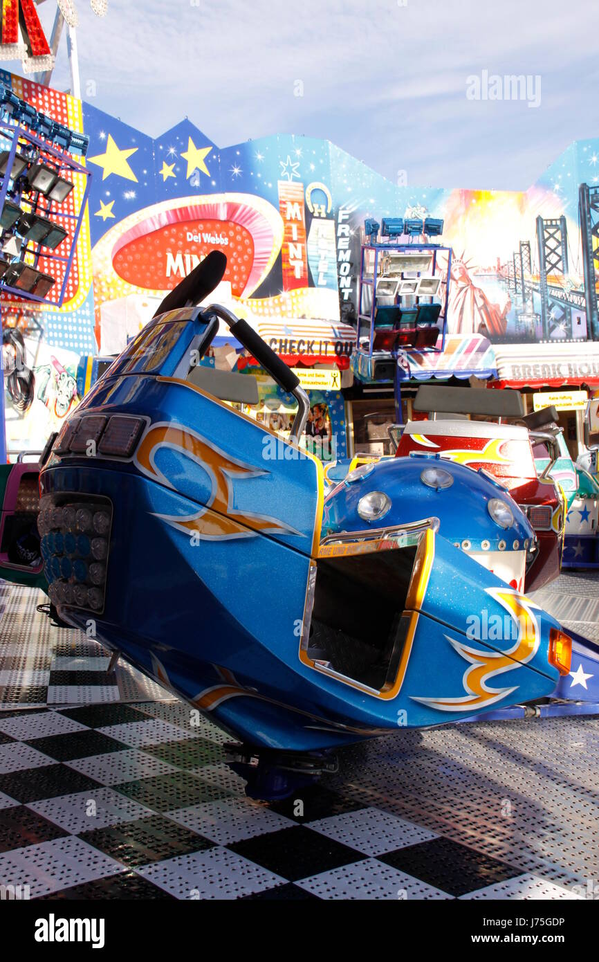 Break Dancer auf ein Volksfest Stockfoto