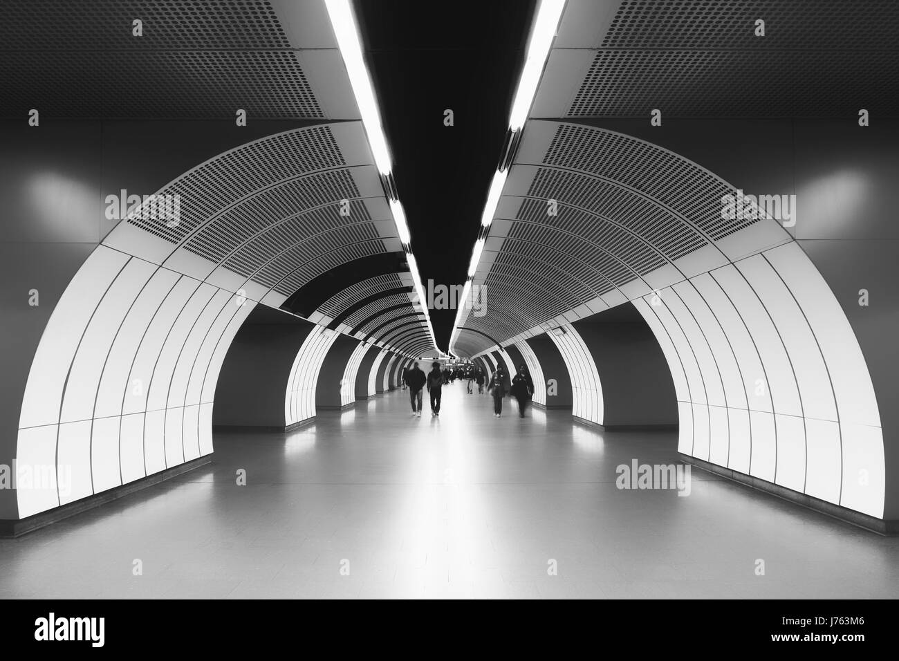 u-Bahn Wien Stadt bw Stil der architektonischen Konstruktion Architektur Stockfoto