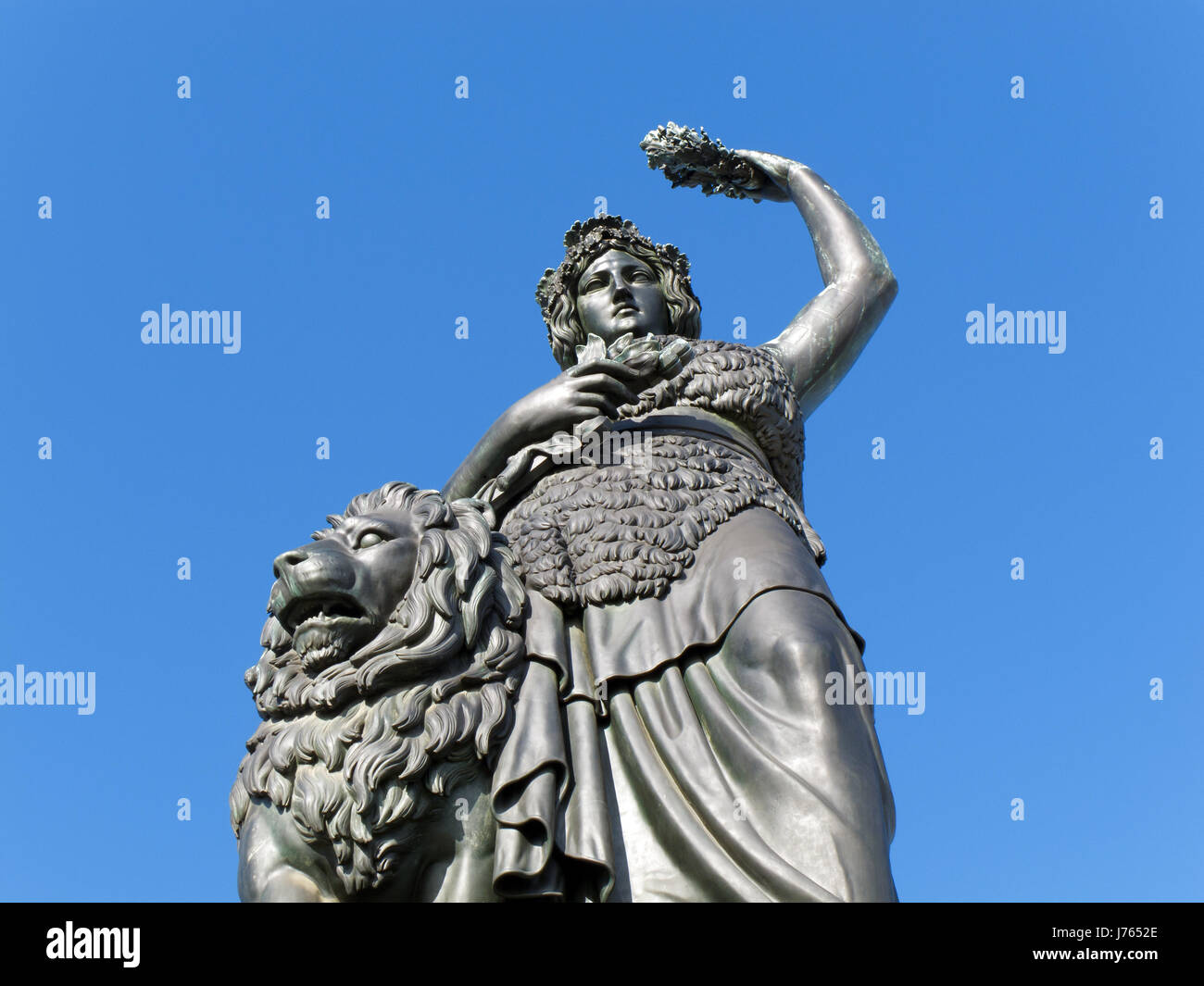 Bavaria-statue Stockfoto