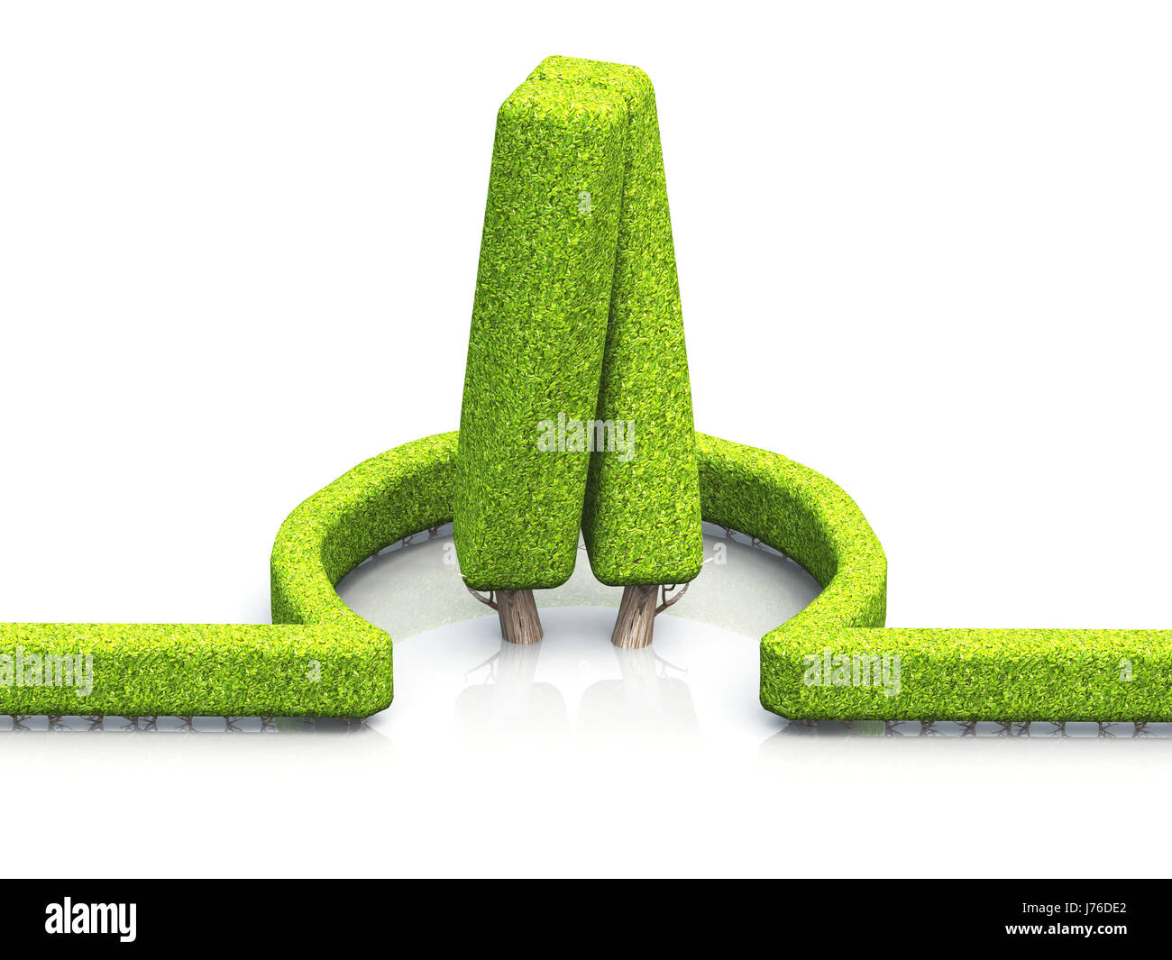 Einheit im park Stockfoto