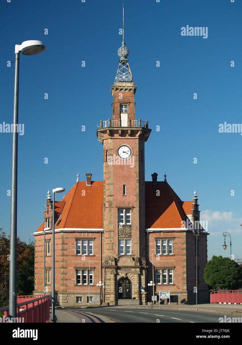 alten Hafenmeister Büro dortmund Stockfoto