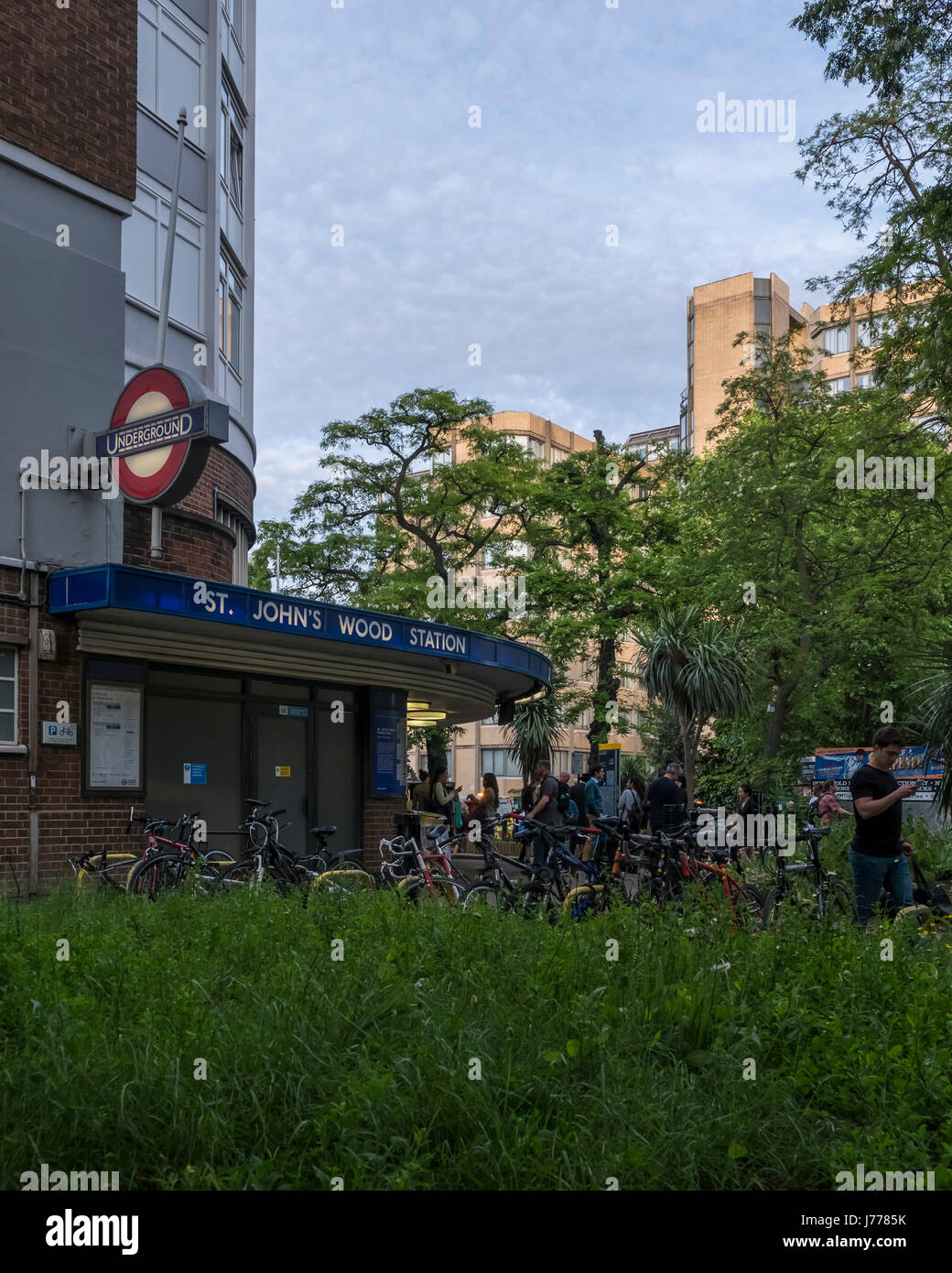 St Johns Wood station Stockfoto