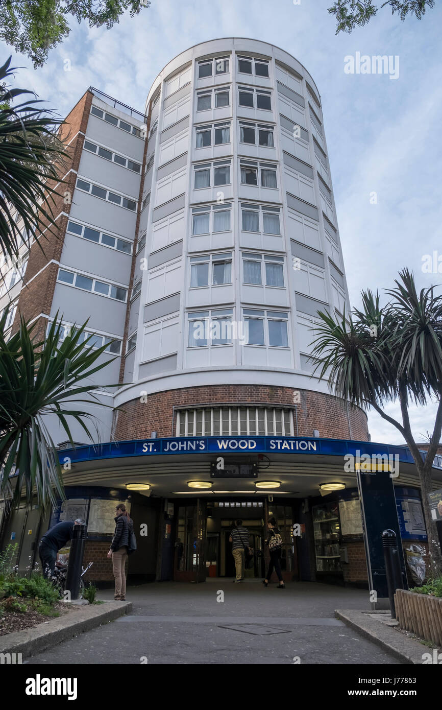 St Johns Wood station Stockfoto