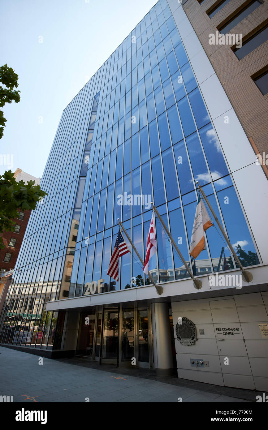 20F Straße Konferenzzentrum und amerikanische Hochschule der Chirurgen Washington DC USA Stockfoto