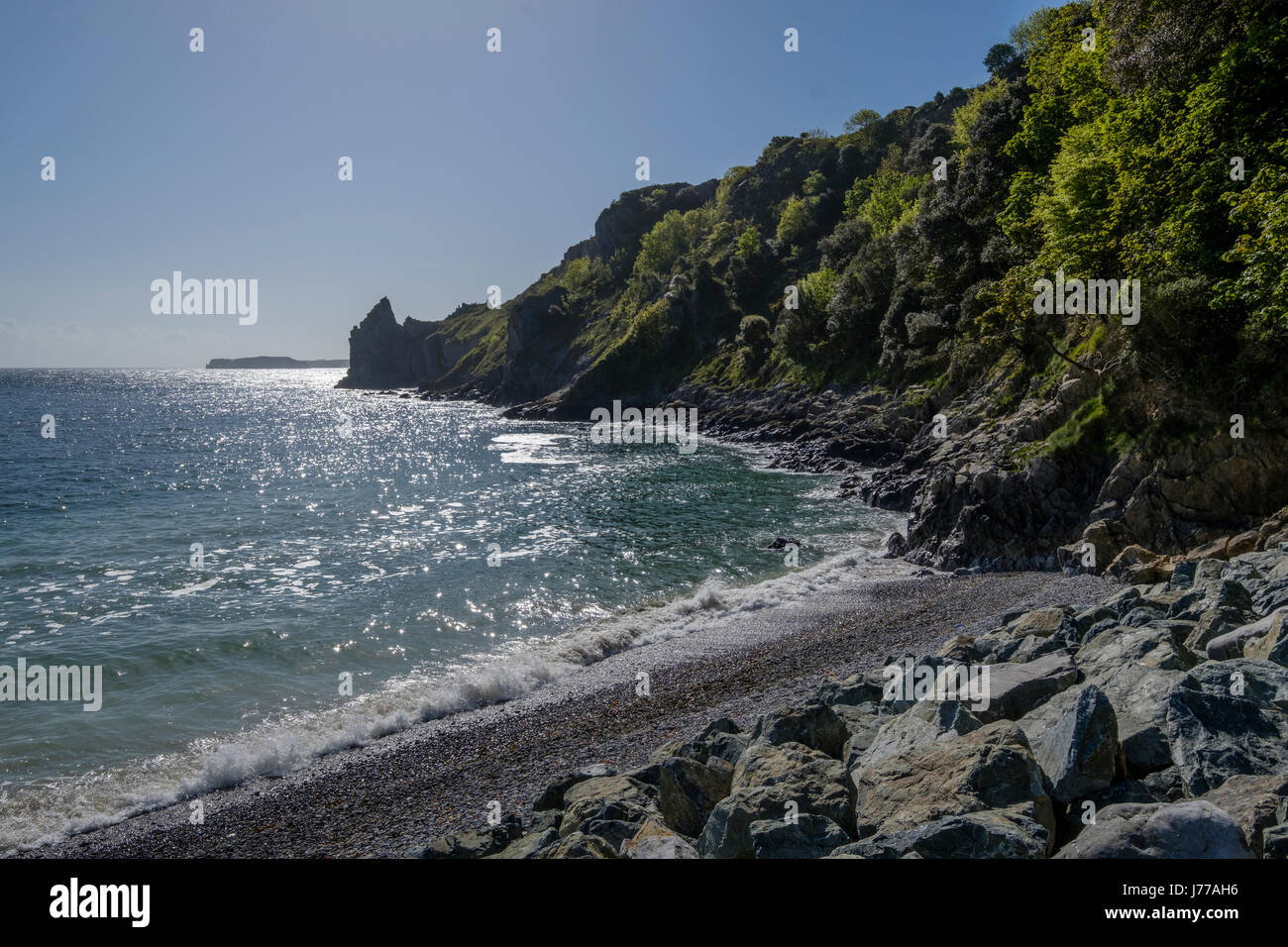LYDSTEP HAVEN PEMBROKESHIRE WALES UK Stockfoto