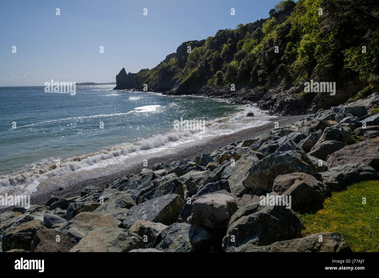 LYDSTEP HAVEN PEMBROKESHIRE WALES UK Stockfoto