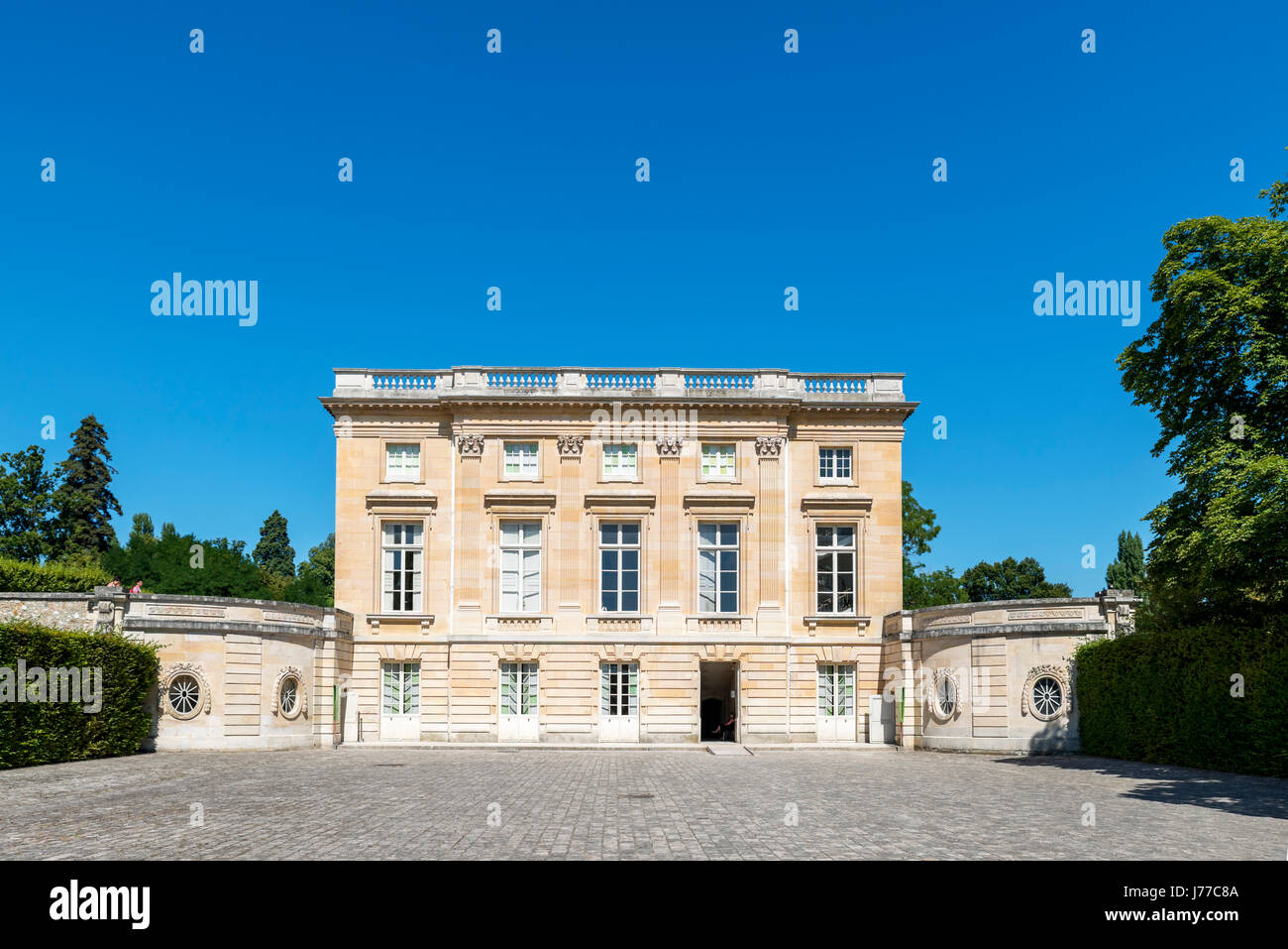 Petit Trianon, Chateau de Versailles, Domain de Versailles, in der Nähe von Paris, Frankreich Stockfoto