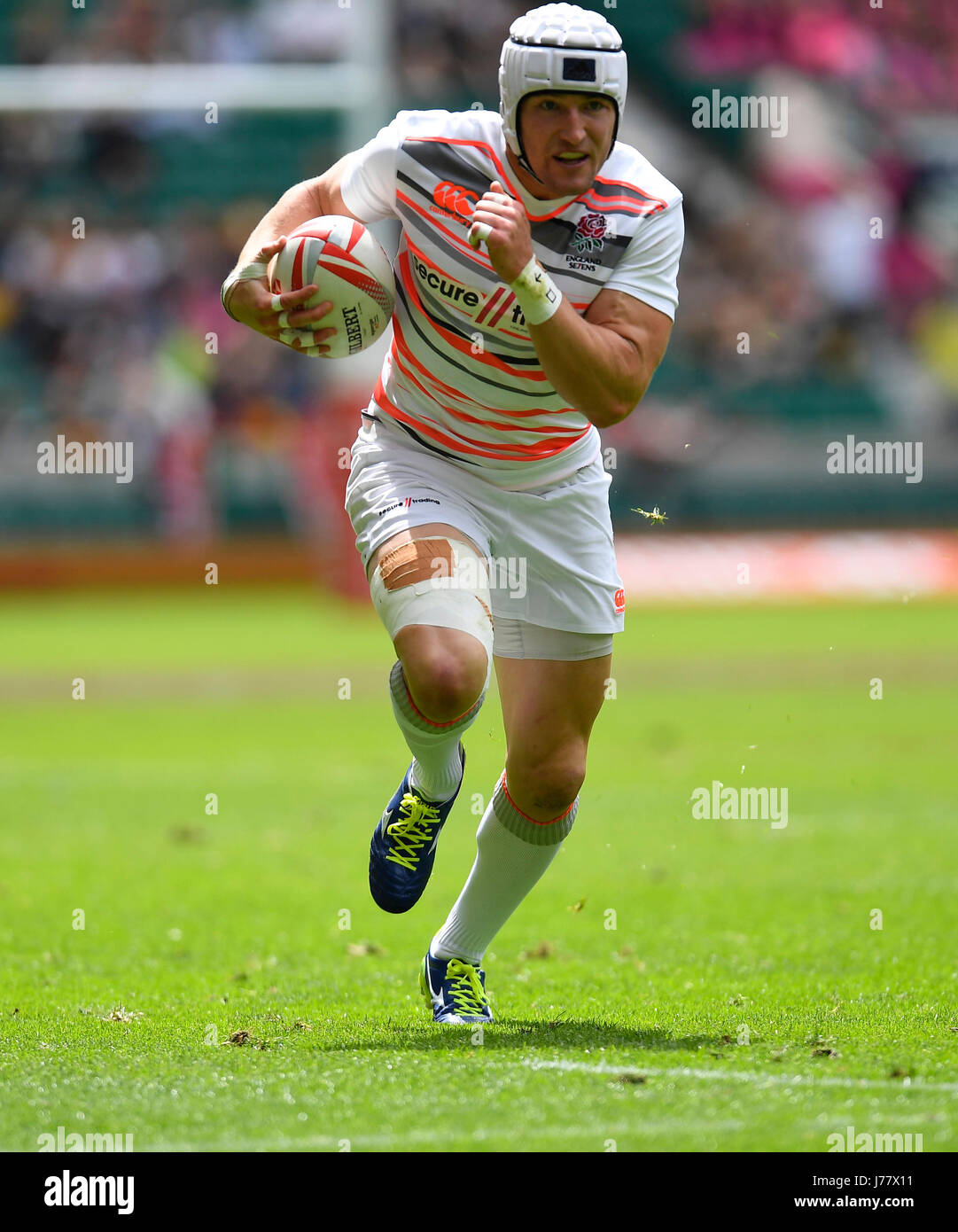 England / Spanien in Aktion während HSBC Sevens Series im Twickenham Stadion London UK am 20. Mai 2017. Graham / GlennSports Stockfoto