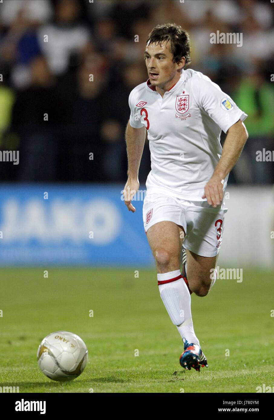 LEIGHTON BAINES ENGLAND ZIMBRU Stadion CHISINAU Moldawien 7. September 2012 Stockfoto