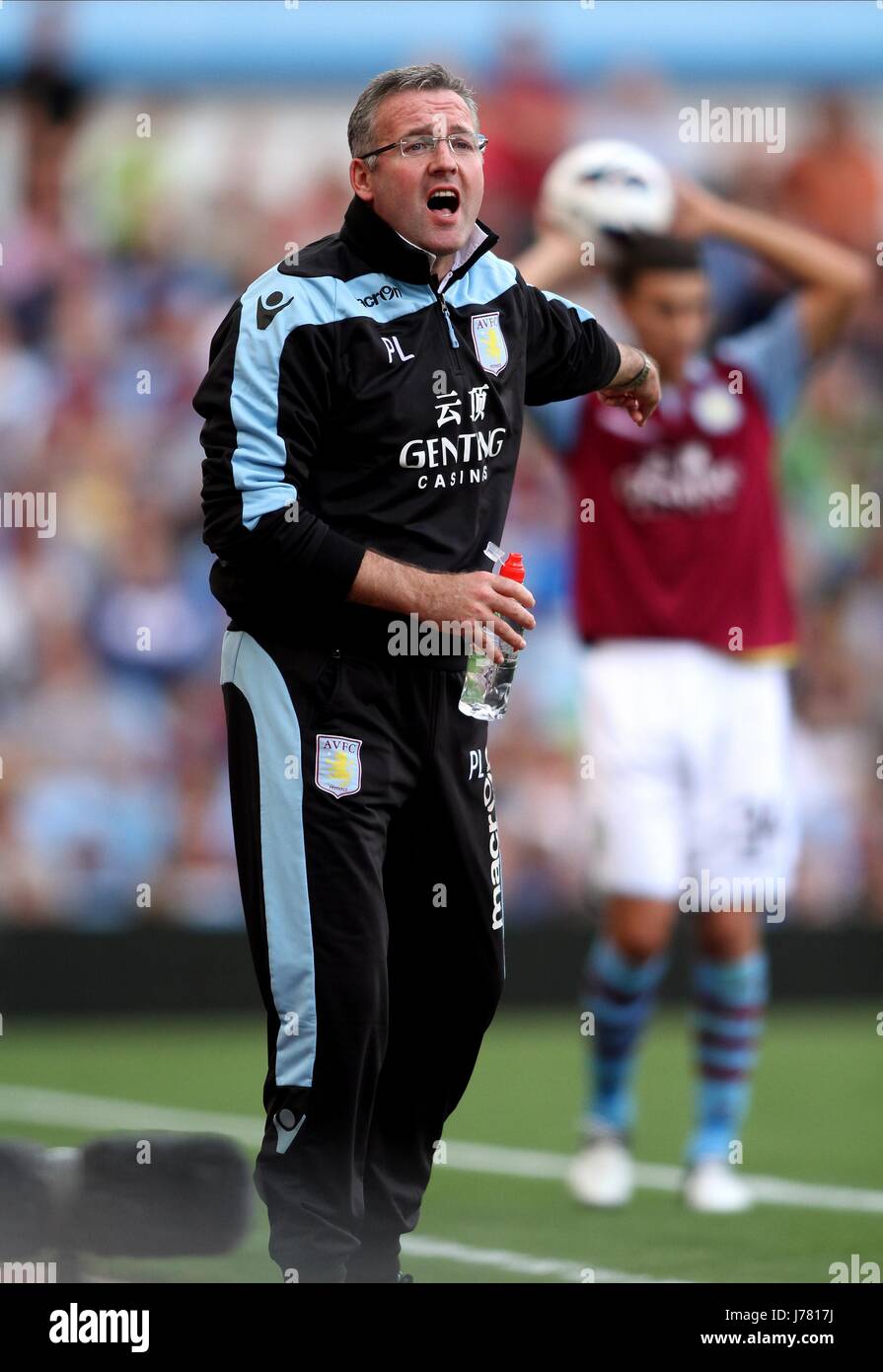 PAUL LAMBERT ASTON VILLA ASTON VILLA BIRMINGHAM ENGLAND UK 15. September 2012 Stockfoto