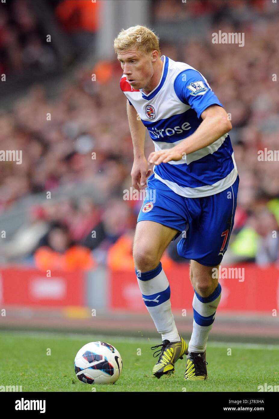 PAVEL POGREBNYAK READING FC READING FC Anfield Road LIVERPOOL ENGLAND 20. Oktober 2012 Stockfoto