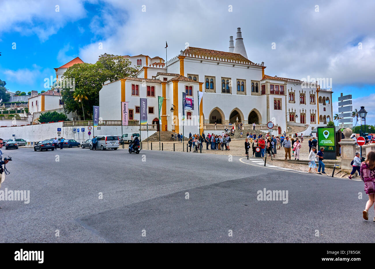 Sintra ist eine Gemeinde in der Subregion Grande Lisboa Portugal, Stockfoto