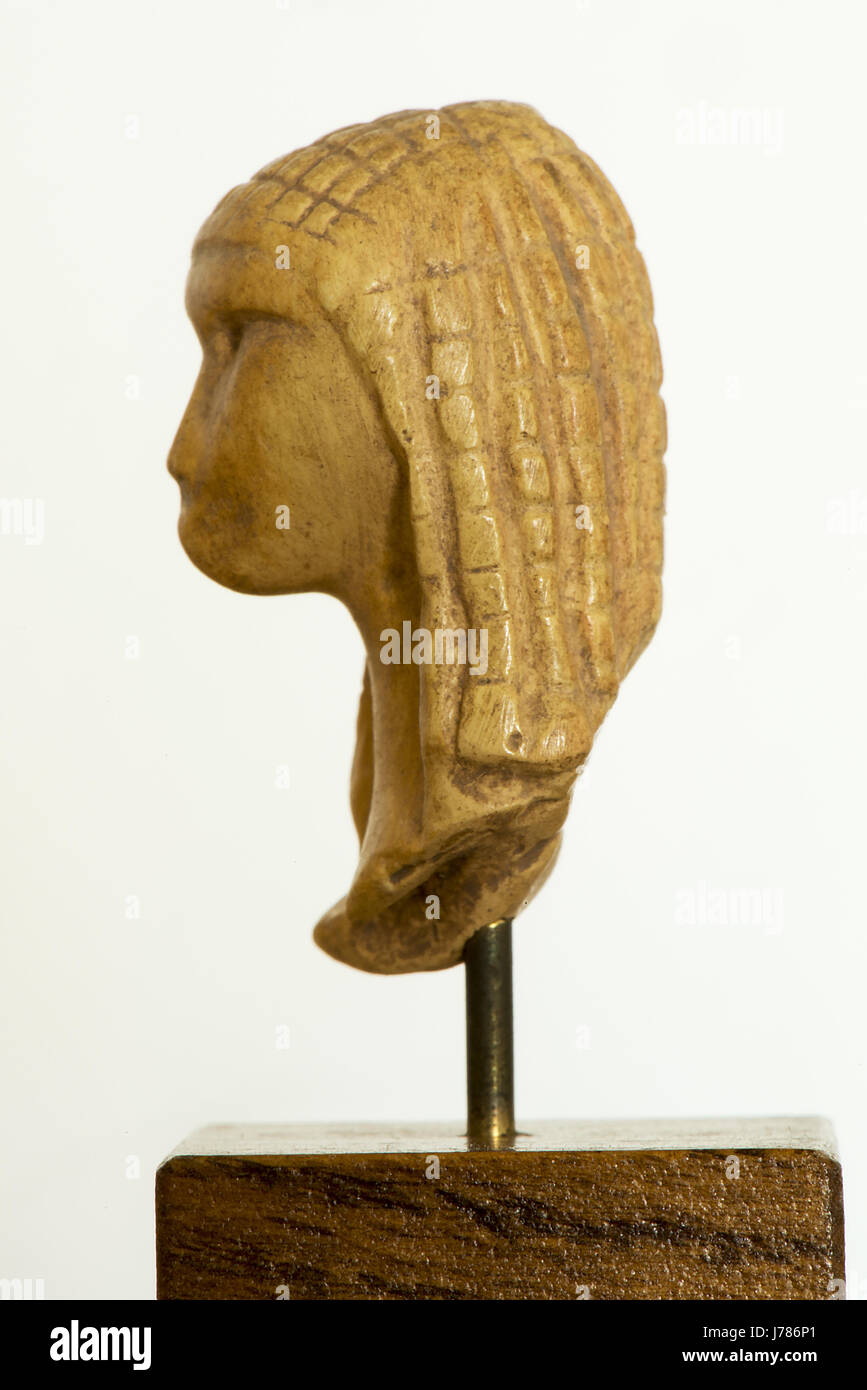 Venus von Brassempouy - obere Palaeolitic Figur (Nachbau/Cast) Stockfoto