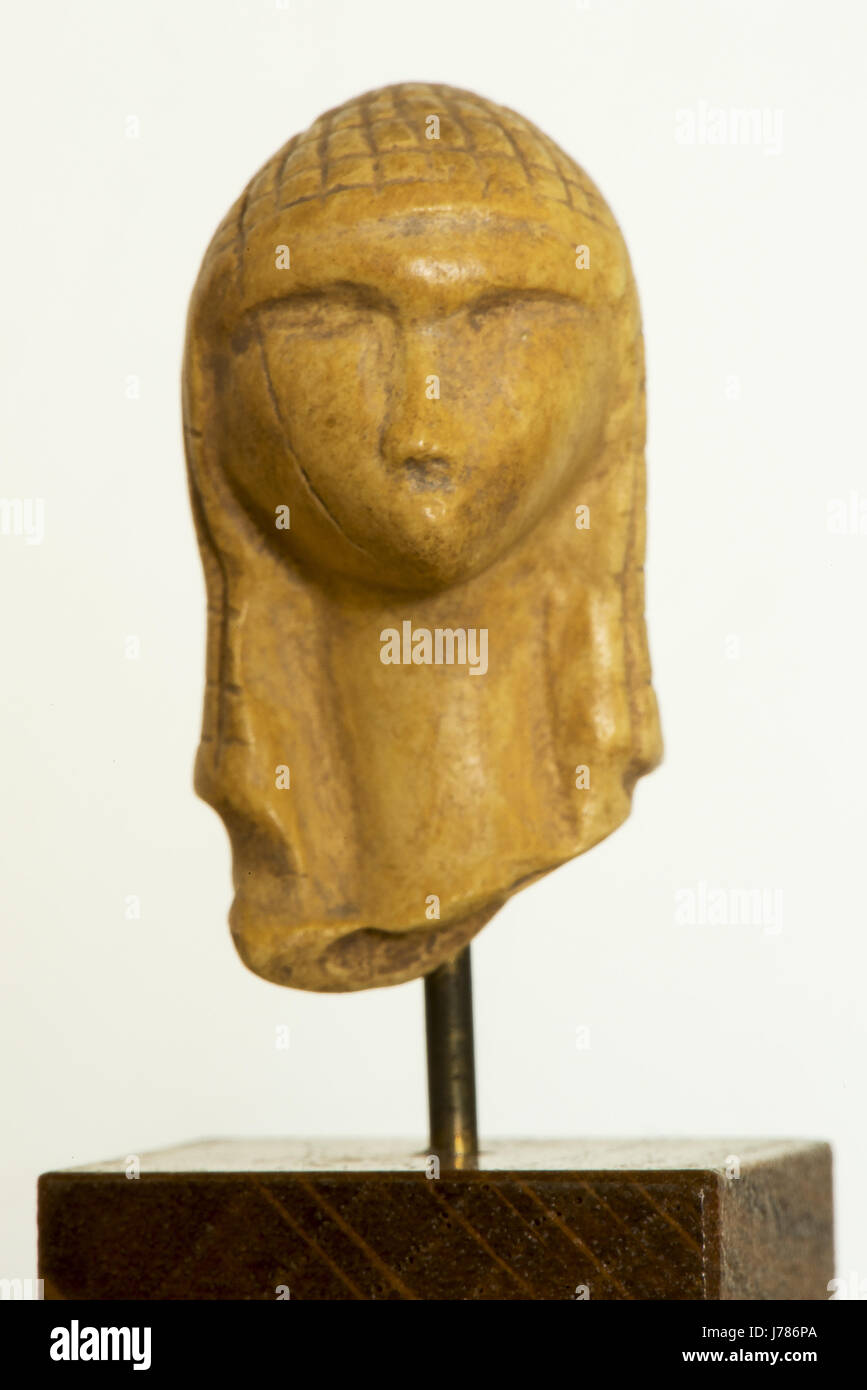 Venus von Brassempouy - obere Palaeolitic Figur (Nachbau/Cast) Stockfoto