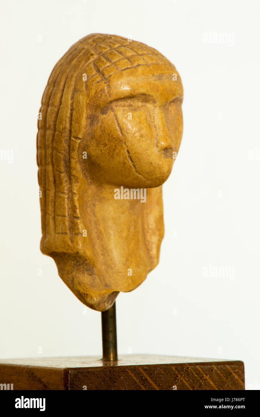 Venus von Brassempouy - obere Palaeolitic Figur (Nachbau/Cast) Stockfoto