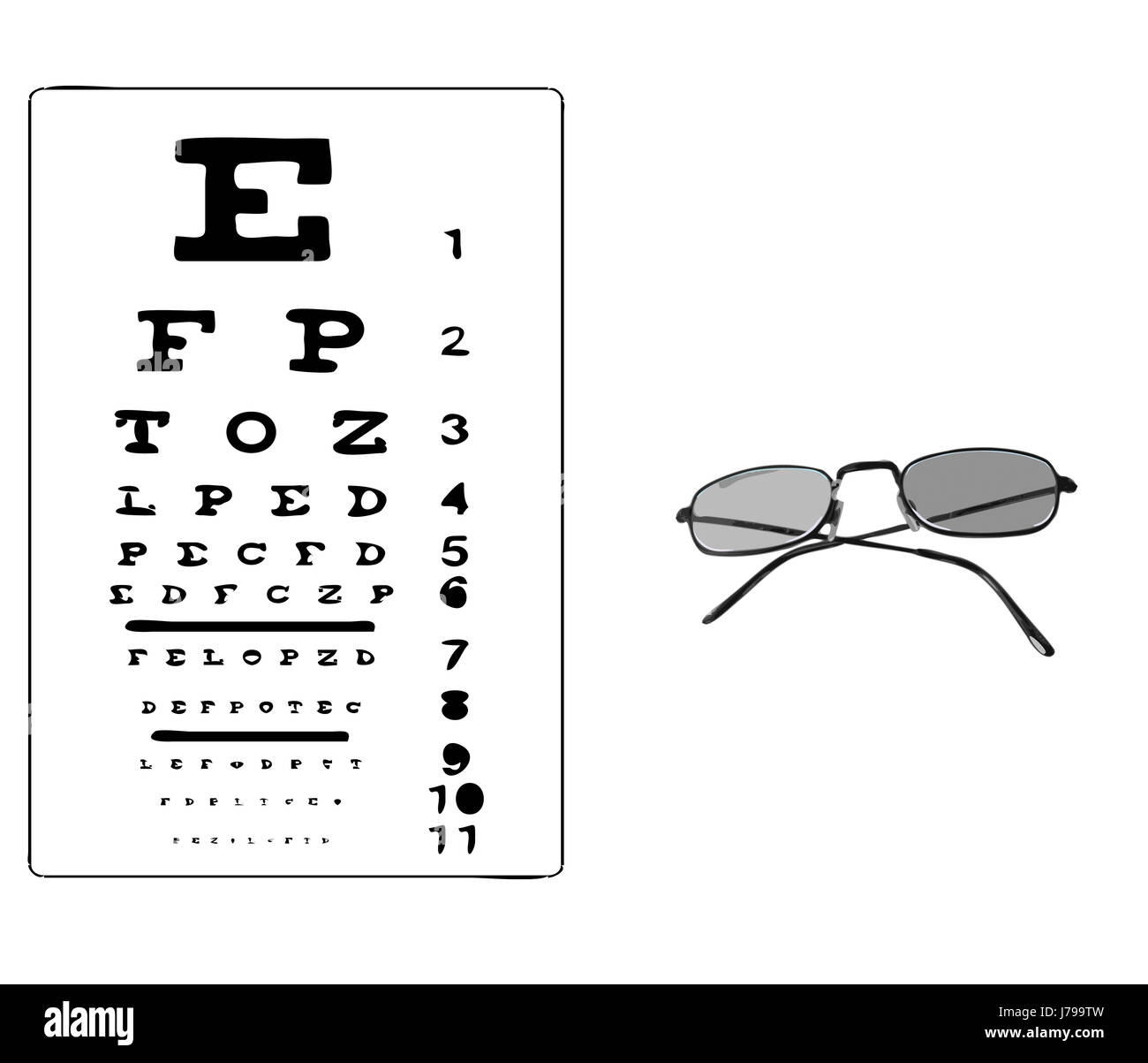 Abbildung Optiker Mittel Agent Medizin Medikament Abhilfe Substanz Medizin Stockfoto
