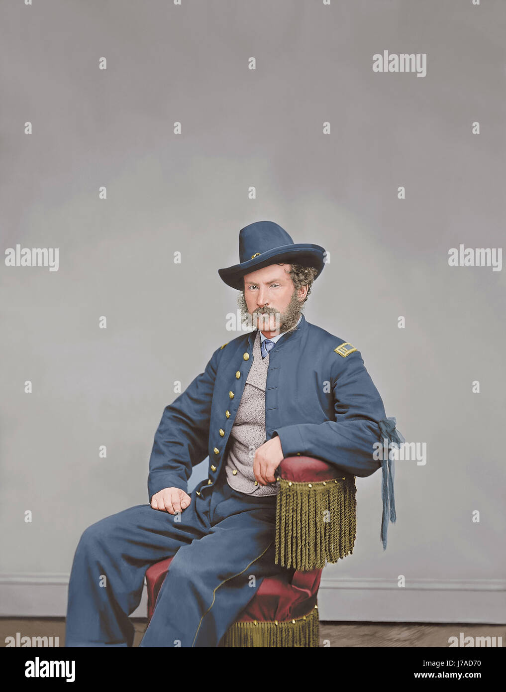 Kapitän Edward P. Doherty Portrait, ca. 1861-1865. Stockfoto