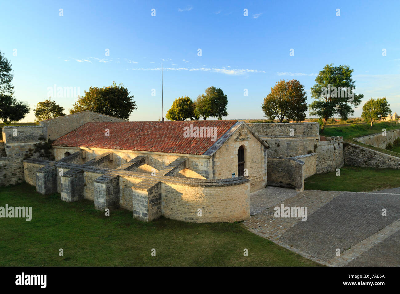 Frankreich, Charente Maritime, Hiers Brouage, Zitadelle von Brouage, Schießpulver Magazin von Saint Luc Stockfoto