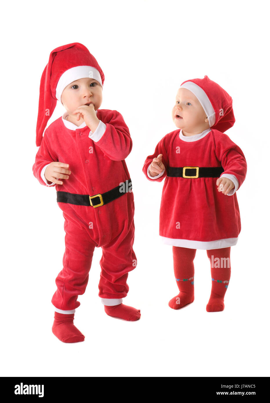 Baby Junge Junge männliche junge Kind Mädchen Mädchen Lachen Lachen Lachen Twit kichern Stockfoto