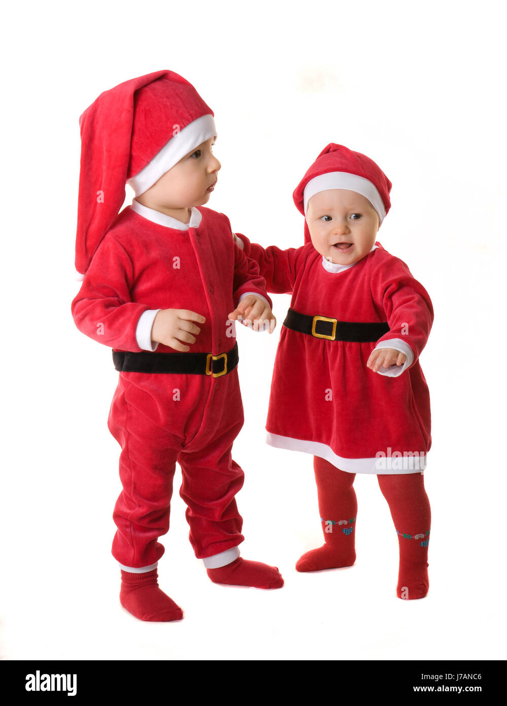 Baby Junge Junge männliche junge Kind Mädchen Mädchen Lachen Lachen Lachen Twit kichern Stockfoto