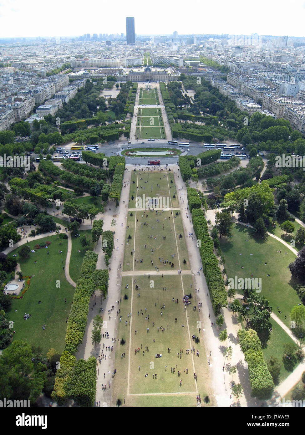 Stadt Paris Frankreich Anblick Ansicht Outlook Perspektive Vista Panorama Ausblick Stockfoto