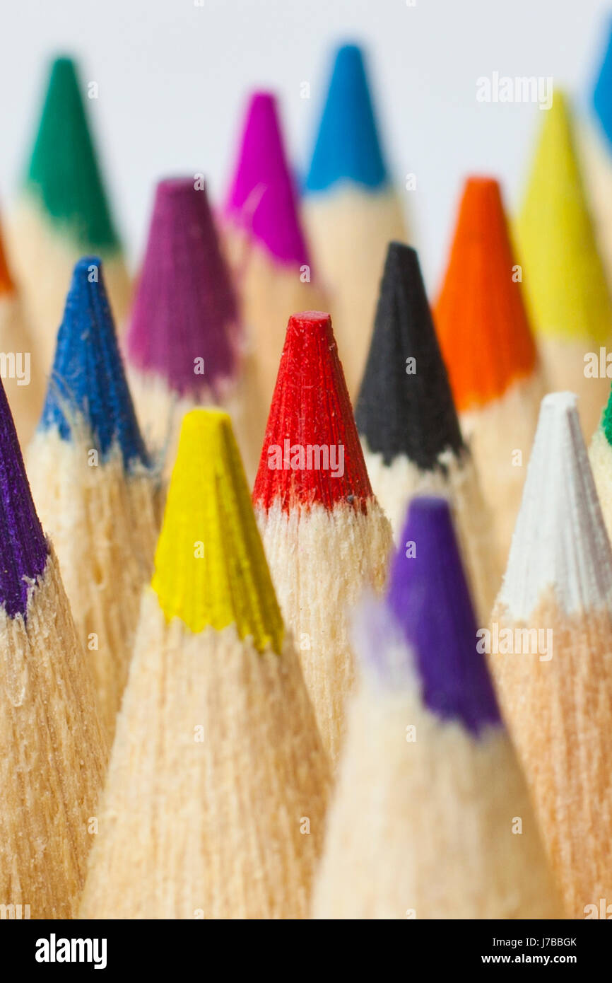Färbung Pensil Stockfoto