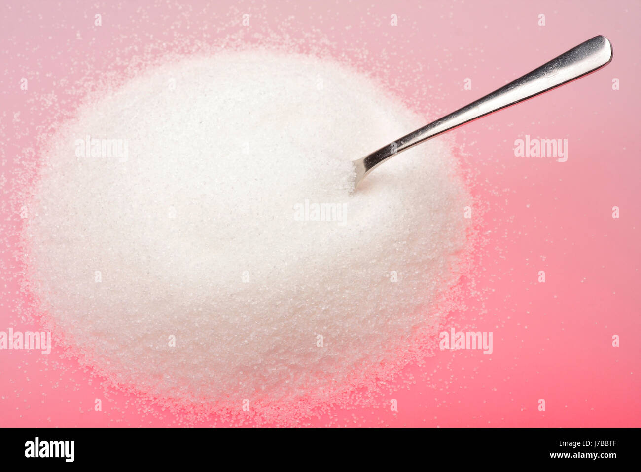 süß leer europäischen kaukasischen Zucker Geschmack Backen Süßstoff Lebensmittel Nahrungsmittel Stockfoto