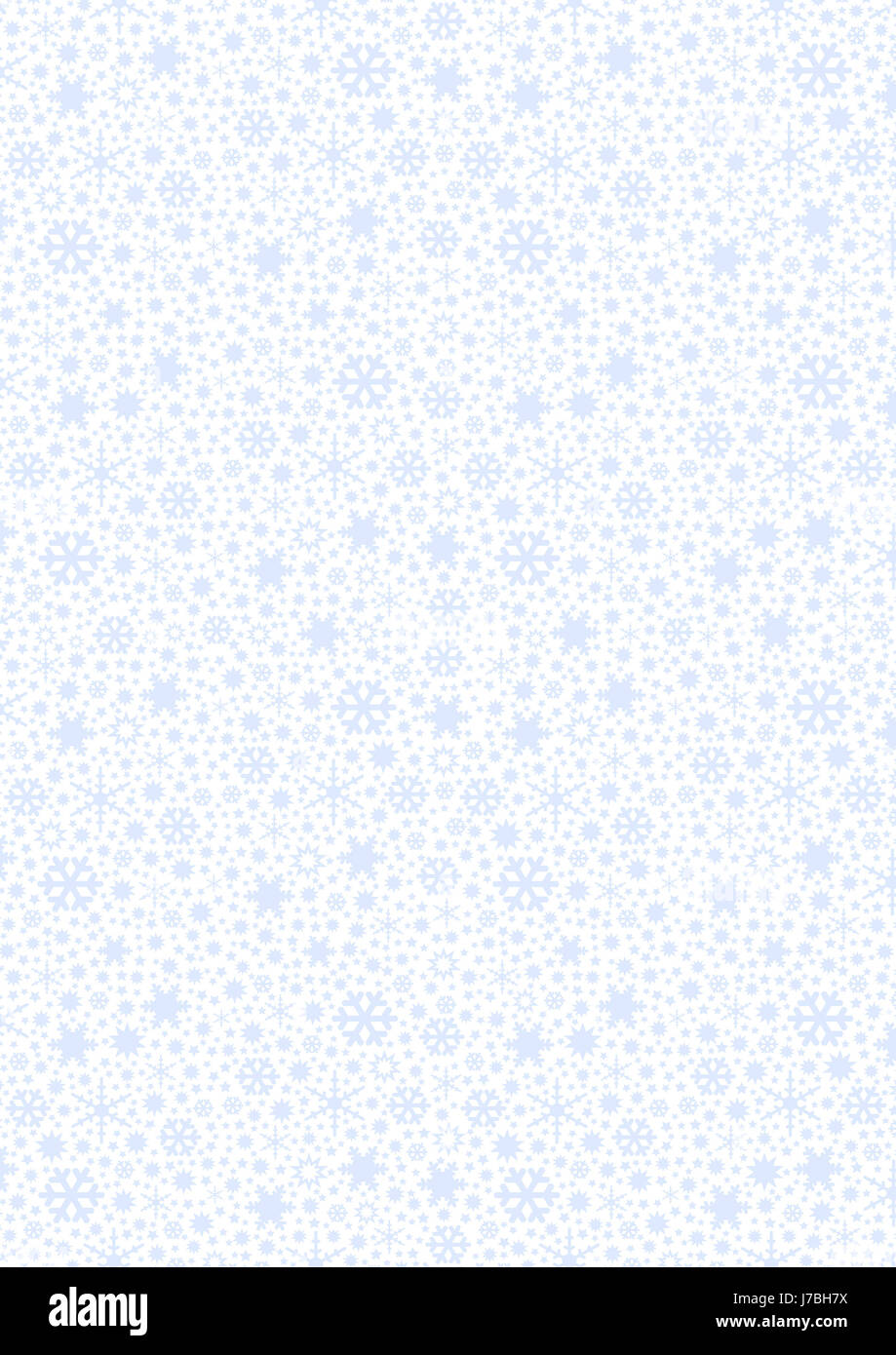 Winterseite Schneeflocken leichten blauen Hintergrund Hintergrund blau Weihnachten Weihnachten x-mas Stockfoto