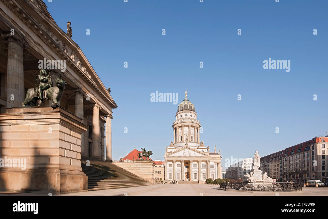 Dom Berlin Theater Playhouse Theater Theater Hugenotten-Stadt Stockfoto