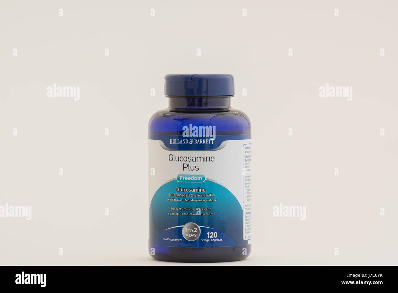 KunststoffFlip Deckel Behälter, Holland und Barret Glucosamin Plus