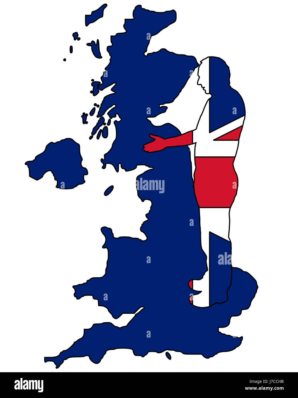 Hand Hand Handschlag England britische Zeichen Signal blaue Hand Hände handshake Stockfoto Hand Hand Handschlag England britische Zeichen Signal blaue Hand Hände handshake Stockfoto