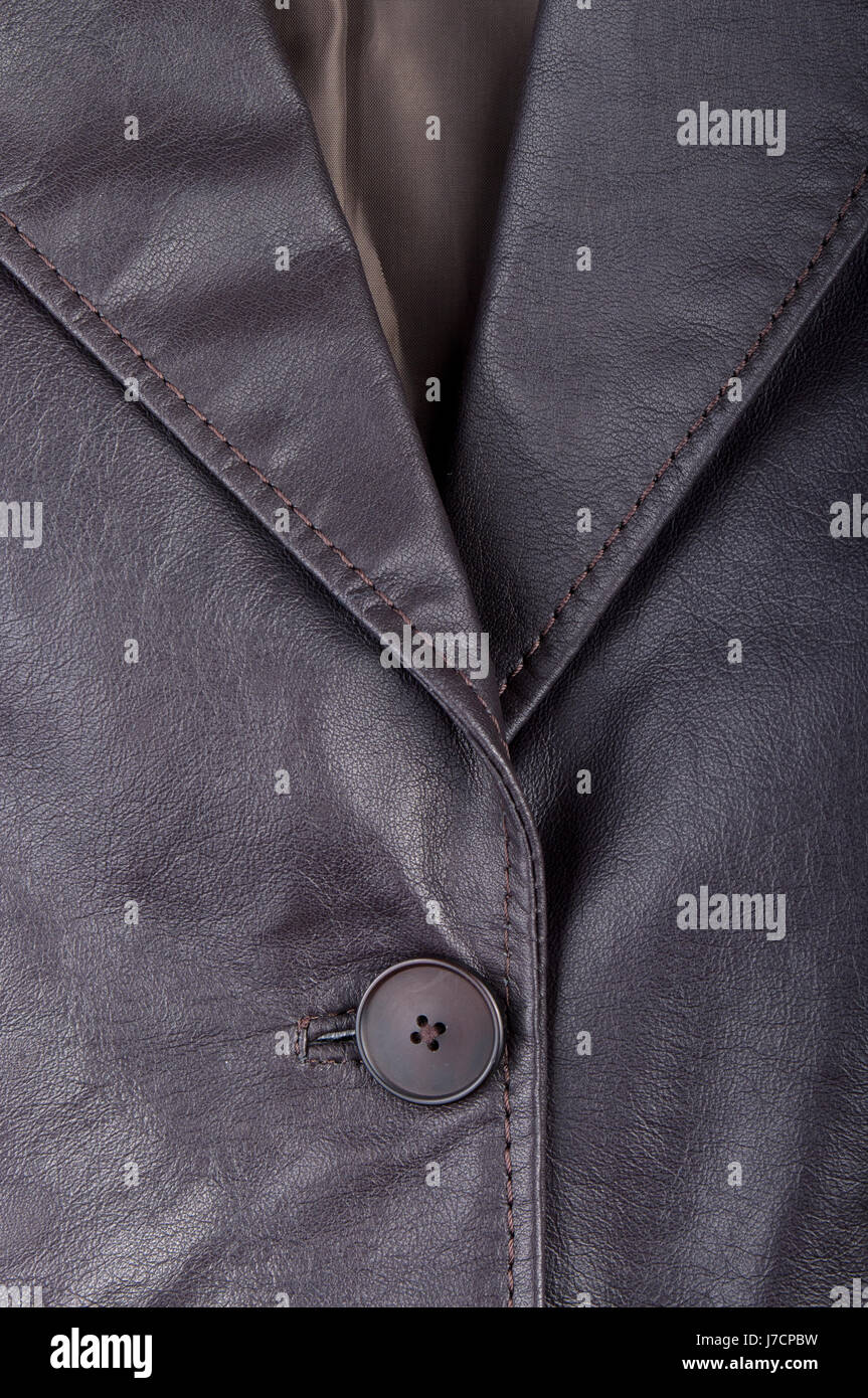 schwarze dunkelhäutige kohlschwarze tiefschwarze Leder Hintergründe zerknittert Textur Objekt Stockfoto