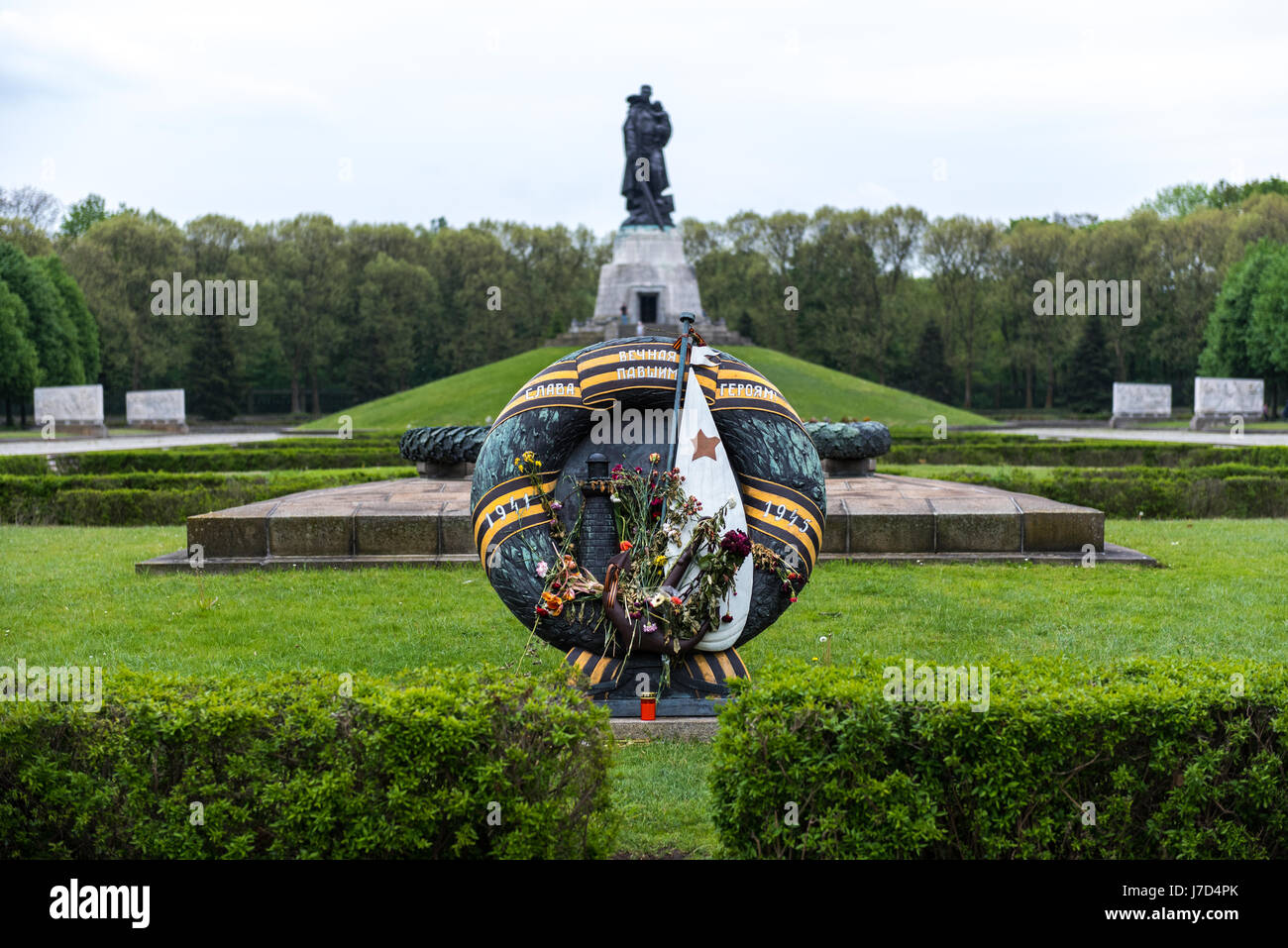Sowjetischer Krieg Memorial Treptower Park Stockfoto