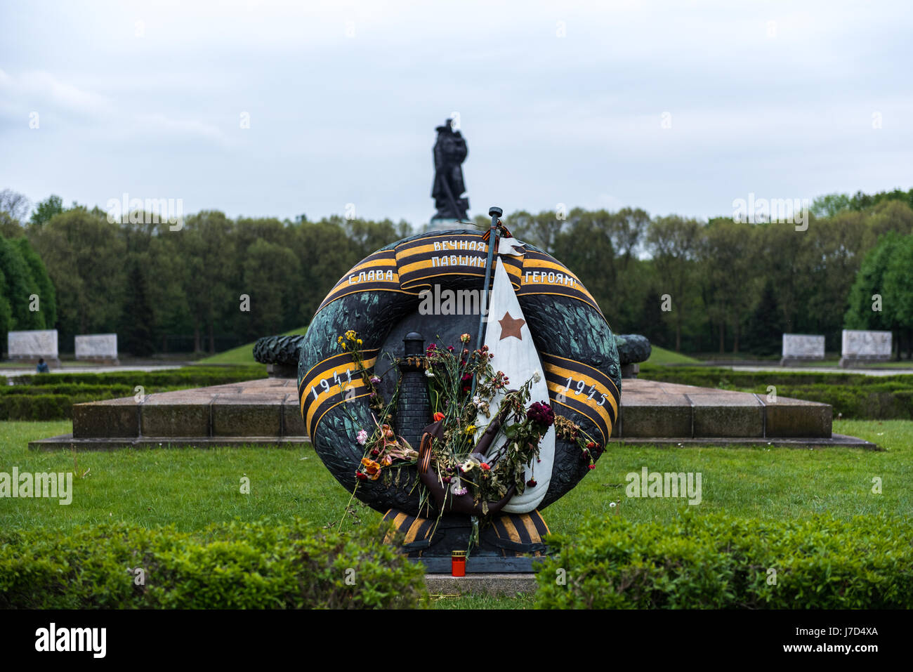 Sowjetischer Krieg Memorial Treptower Park Stockfoto