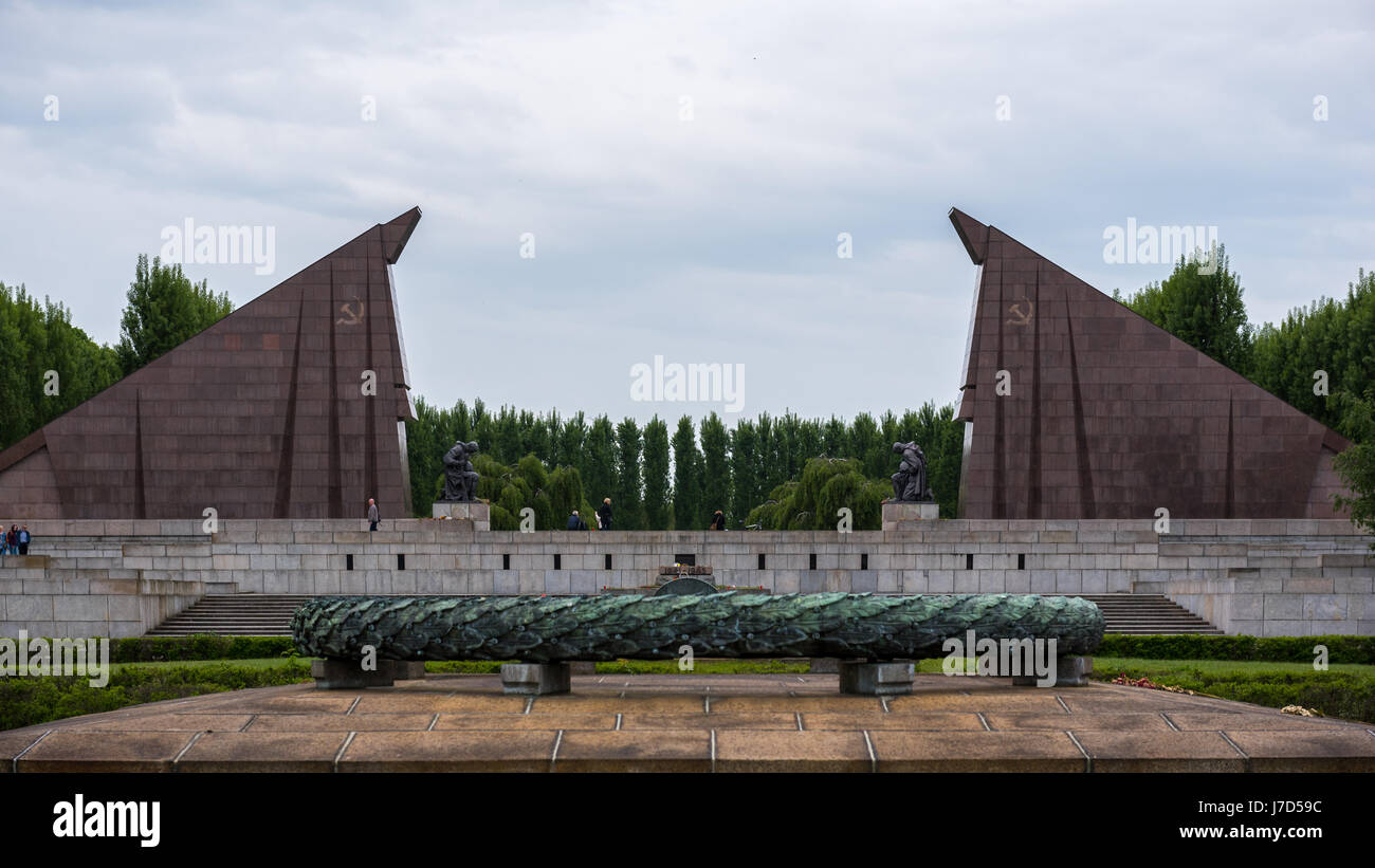 Sowjetischer Krieg Memorial Treptower Park Stockfoto