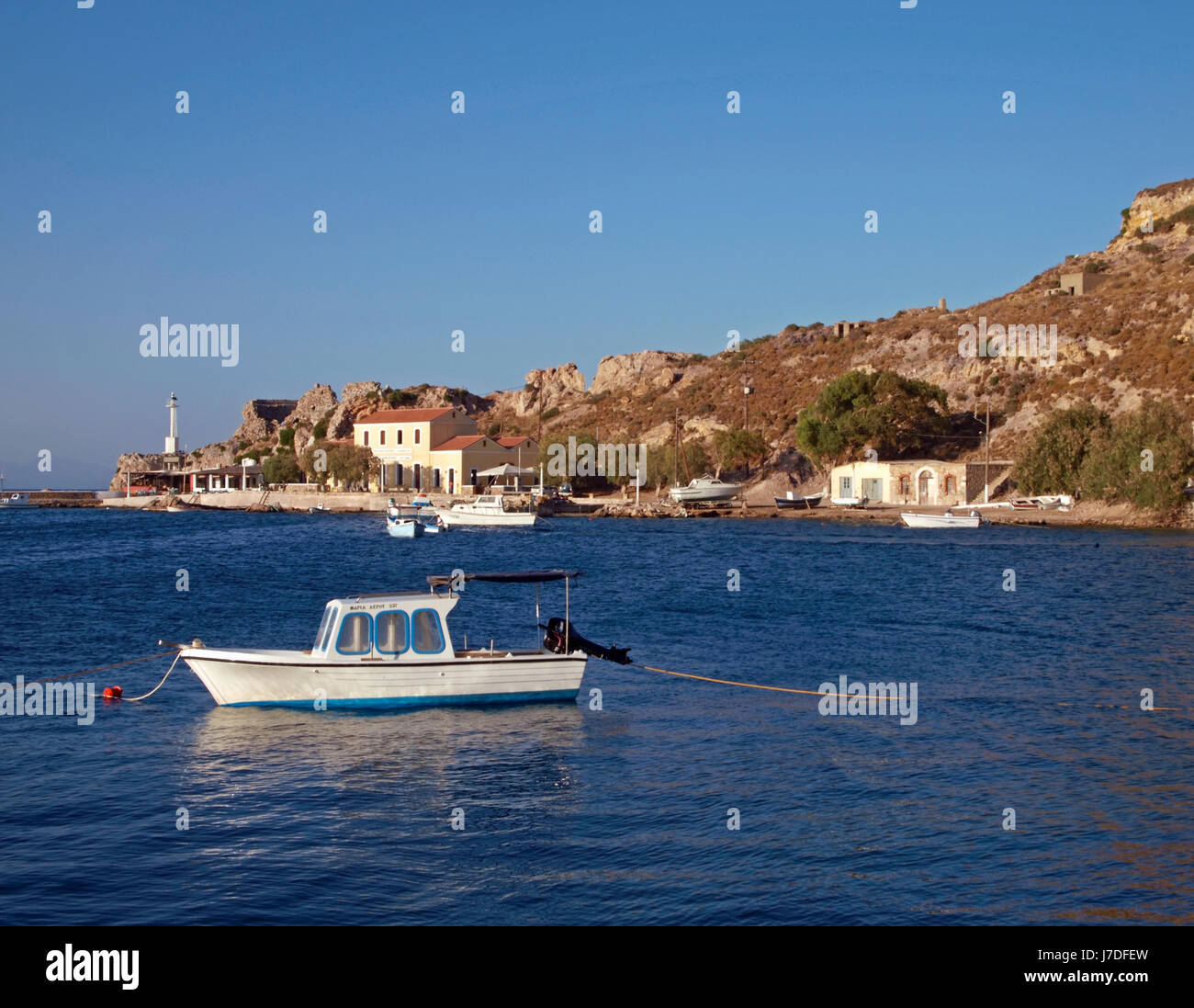 Agia Marina, Leros Insel, Dodekanes, Griechenland Stockfoto