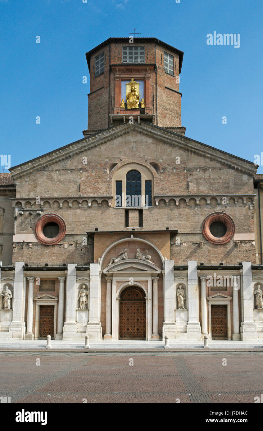 13. Kathedrale von Santa Maria Assunta in Reggio Emilia, Emilia Romagna, Italien Stockfoto